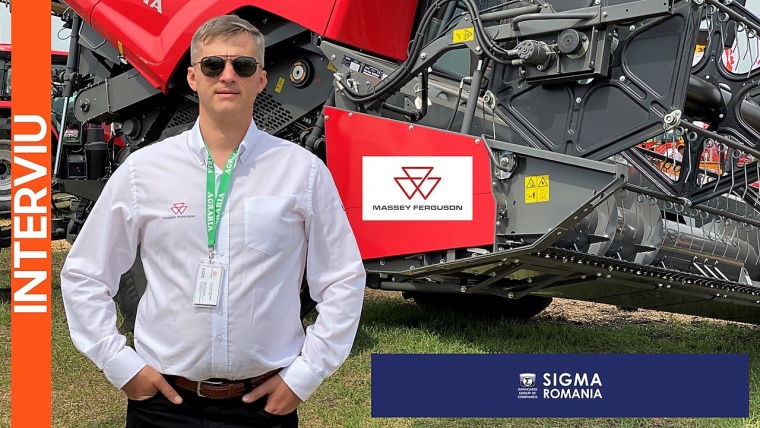 Utilajele Massey Ferguson, importate de Sigma CVM România | Agraria 2022