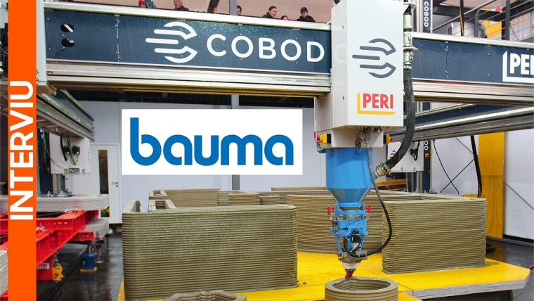 CoBod, robotul care construiește case | Bauma 2022
